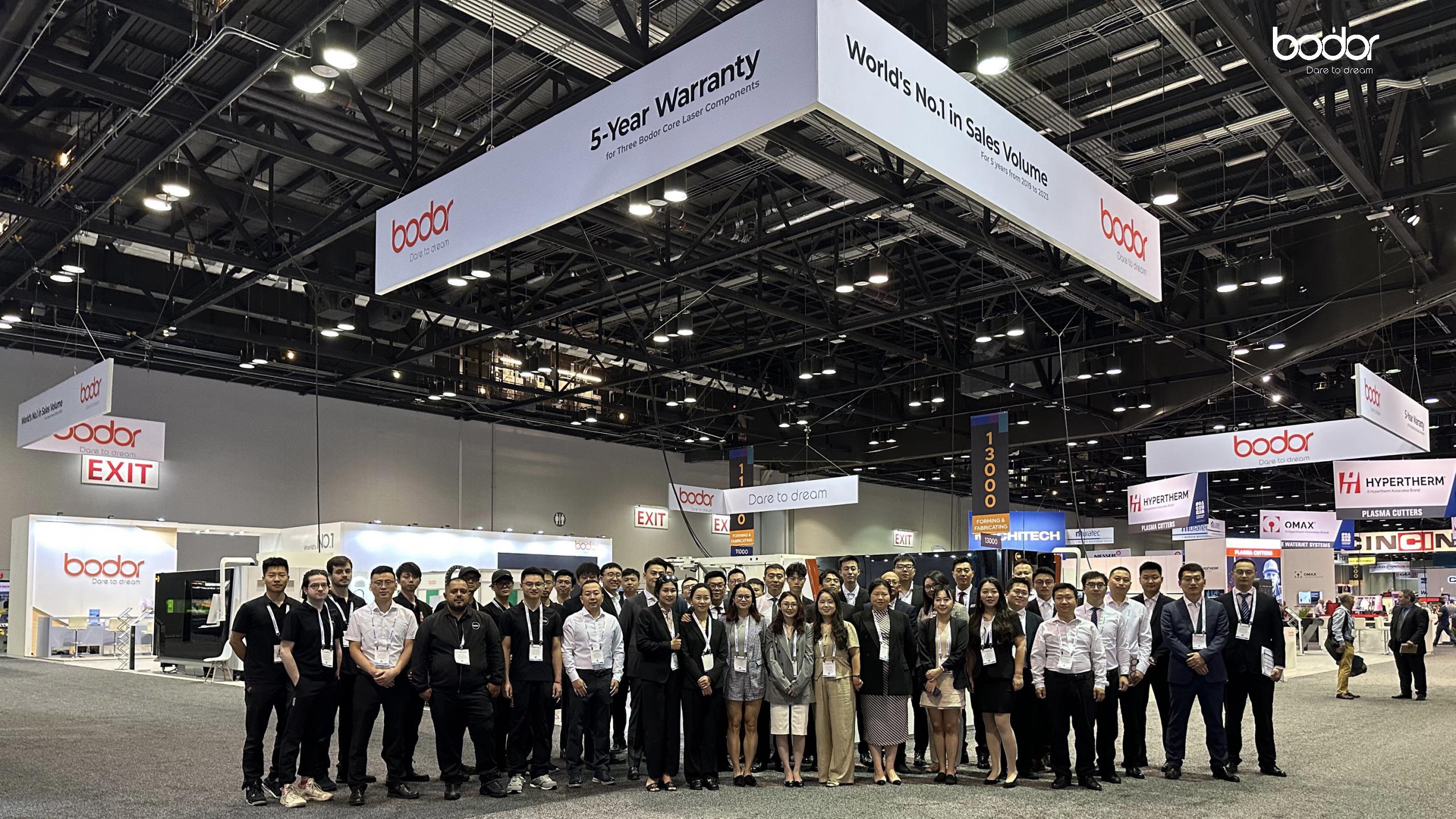 邦德激光进击美国FABTECH2024“中国展王”尽释智造锋芒(图5)