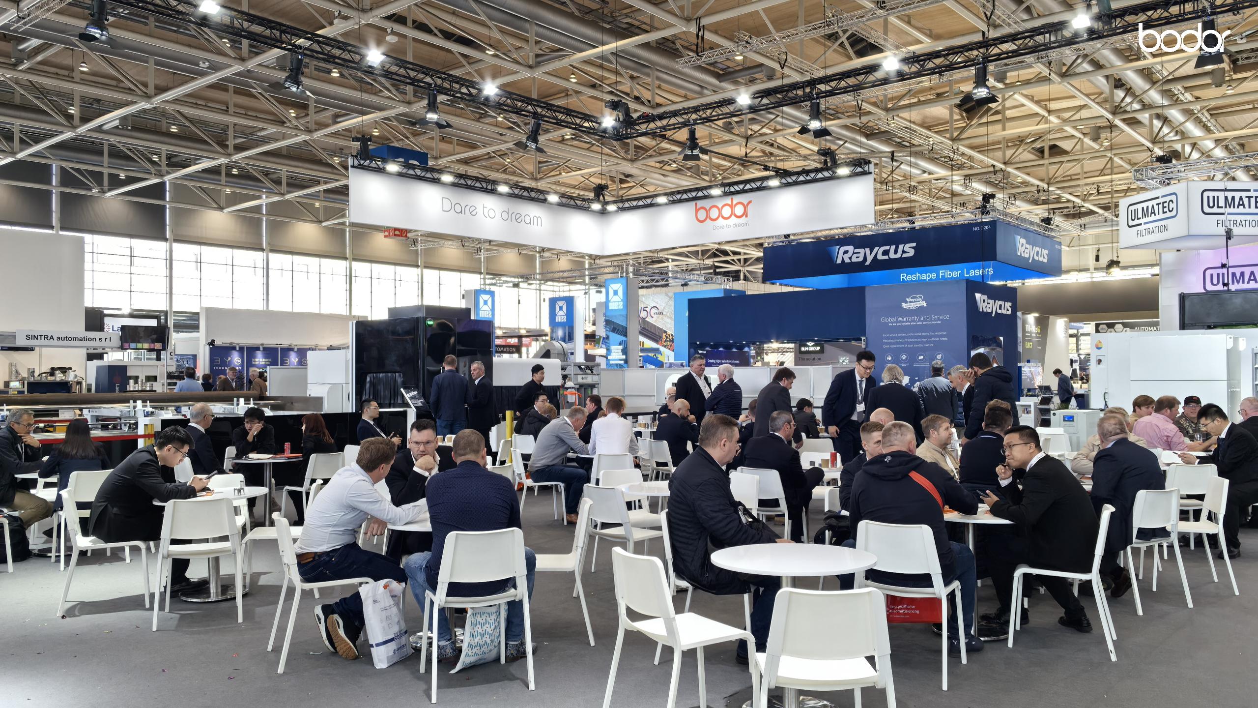 星空体育平台：行业龙头与工业强国的双向奔赴!邦德激光驰骋EuroBLECH2024舞台(图2)