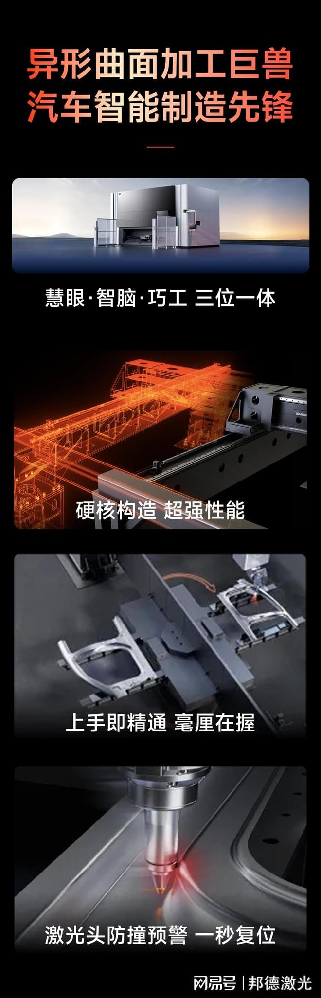 三维激光切割选济南邦德激光五轴设备专业技术实力雄厚(图3)